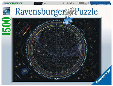 Ravensburger Map of the Universe Pussel 1500 Bitar