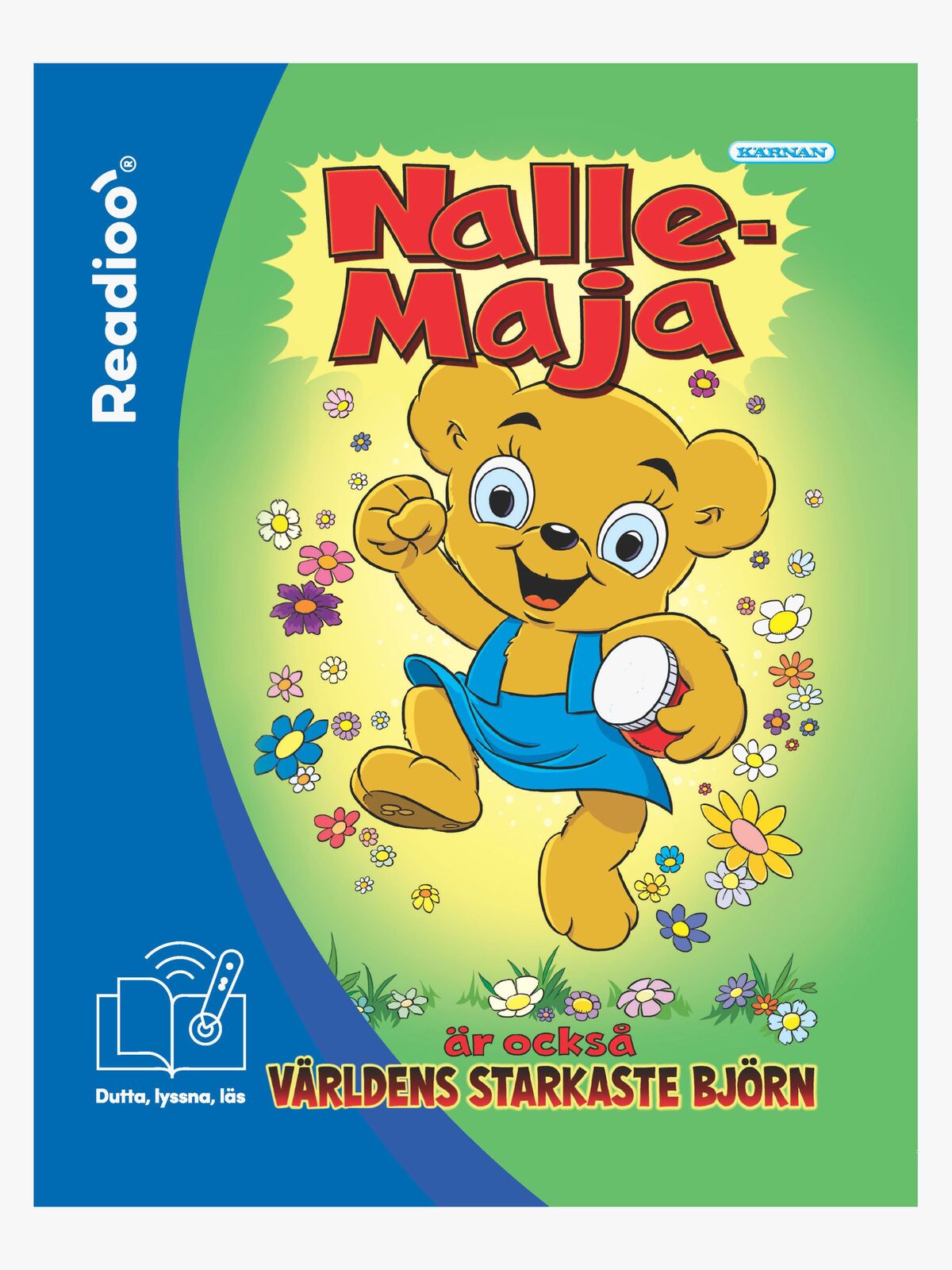 Readioo Interaktiv Bok Nalle-Maja är också världens starkaste björn