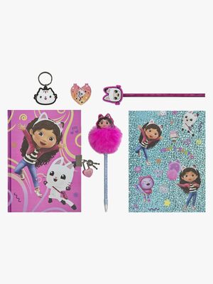 Gabby's Dollhouse Dagbok Med Tilbehør Glitter