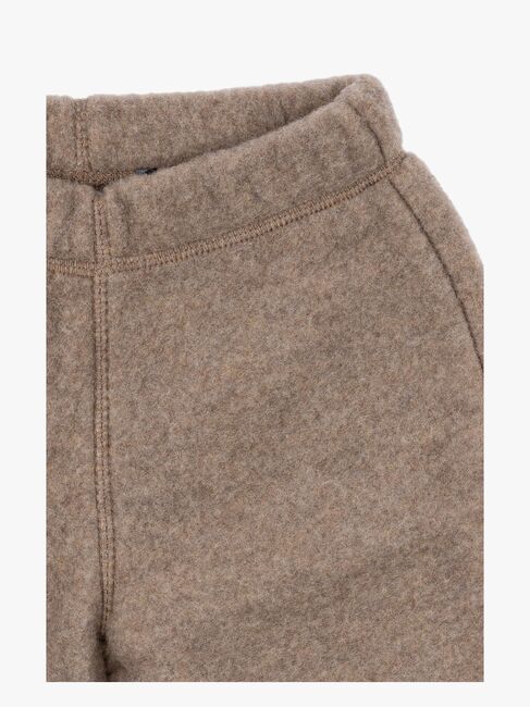 Mikk-Line Ullfleecebyxor Baby, Melange Denver