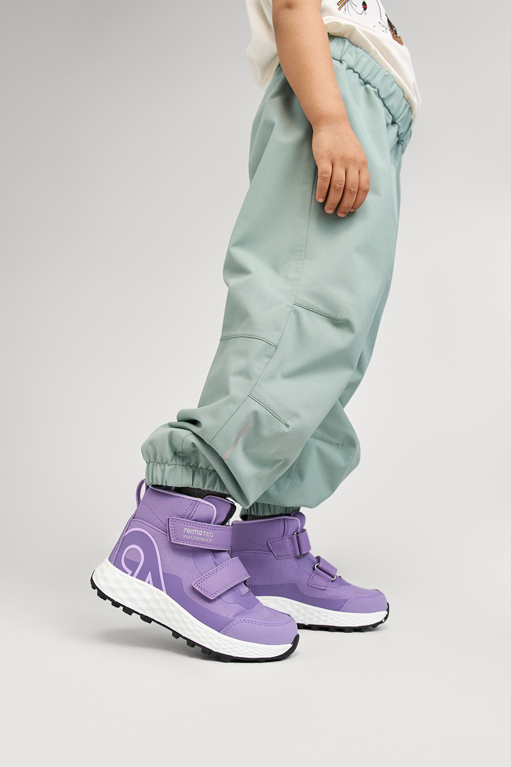Reimatec Hiivin  Vattentäta Mid Sneakers, Misty Violet, 28