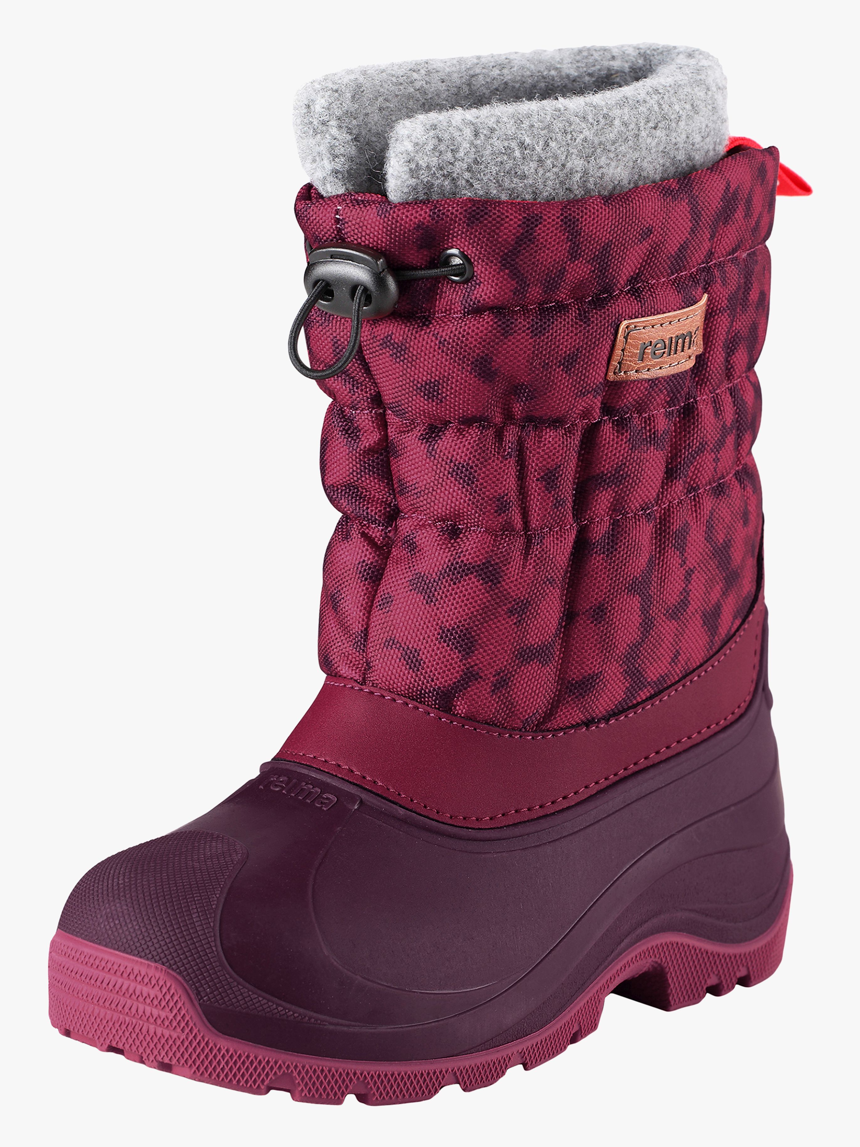 Reima Ivalo Vinterstövel, Dark Berry 22