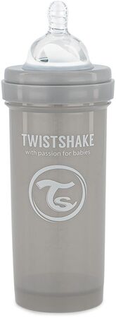 Twistshake Anti-Colic Nappflaska 260 ml, Grå