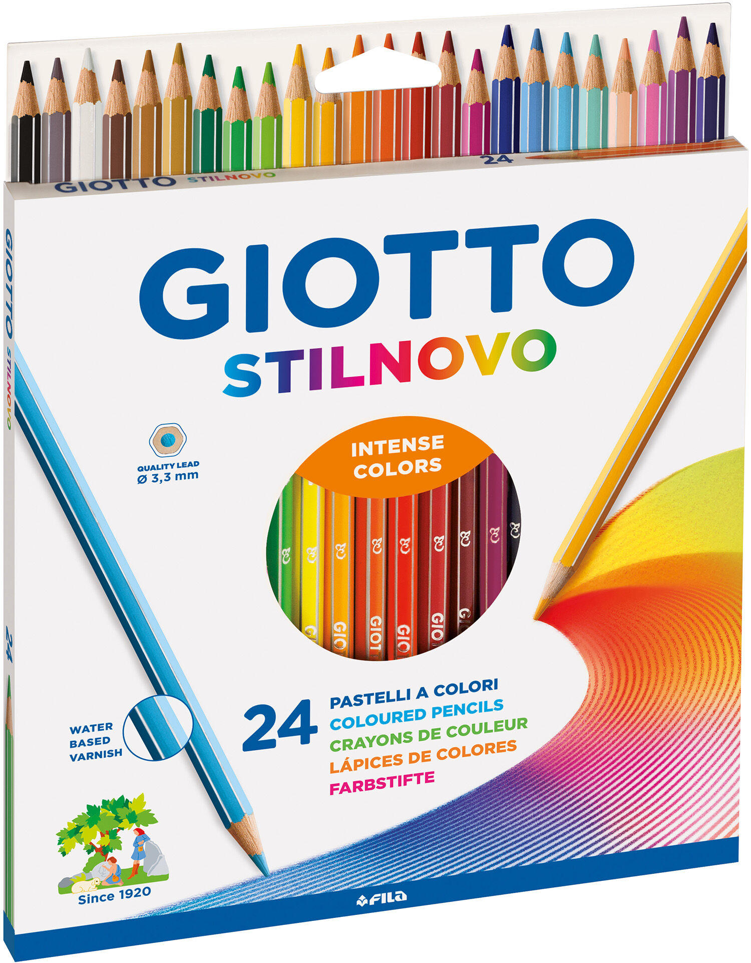 Giotto Stilnovo Färgpennor 24-pack