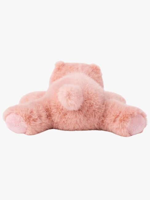 Teddykompaniet Gosedjur Liggande Flodhäst 30 cm, Rosa