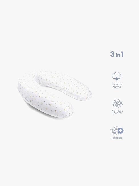 Doomoo  Amnings- & Gravidkudde Buddy, Blomster Gul