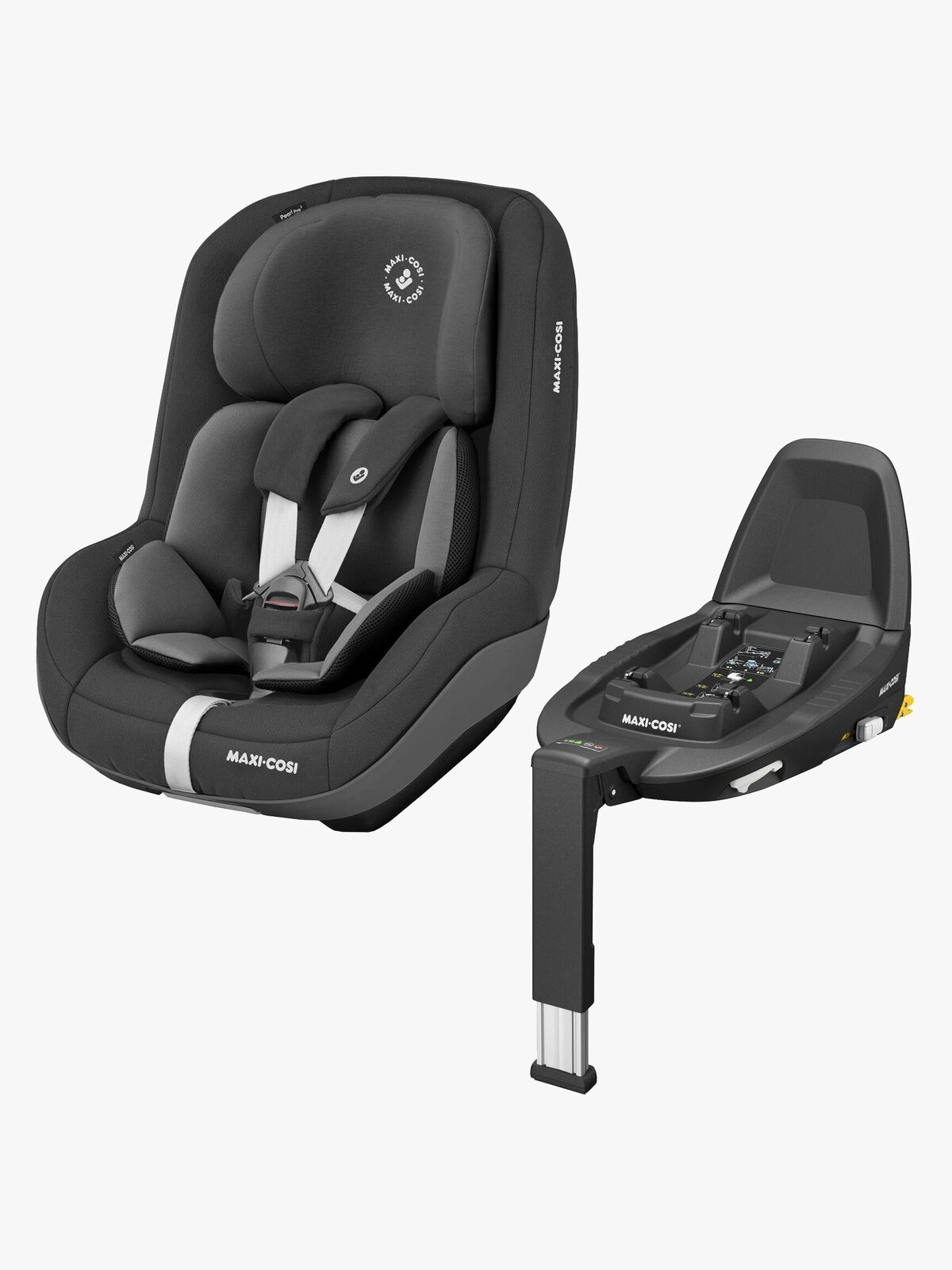 Maxi-Cosi Pearl Pro 2 i-Size Bilbarnstol Inkl. Family Fix 3 Bas, Authentic Black