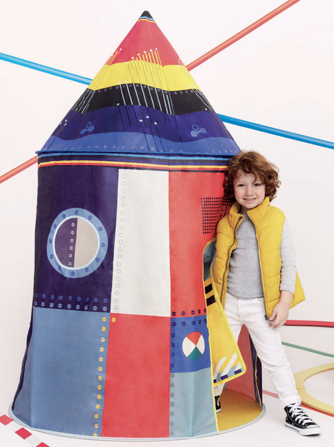 Djeco Lektält Rymdraket