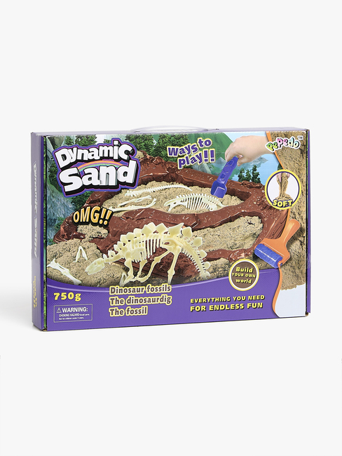 Fippla Dynamic Sand Lekset Dinosauriefossiler