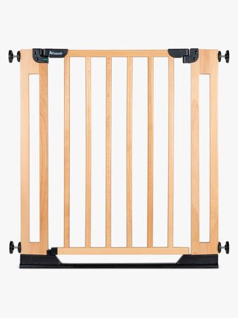 Hauck Clear Step Easyclose Skruvgrind, Eco Beech