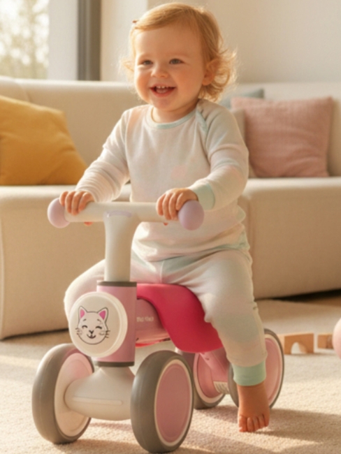 Milly Mally York Springcykel, Rosa