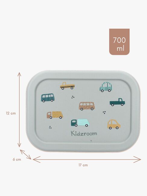 Kidzroom Silikon Matlåda Sweet Cuddles, Grön
