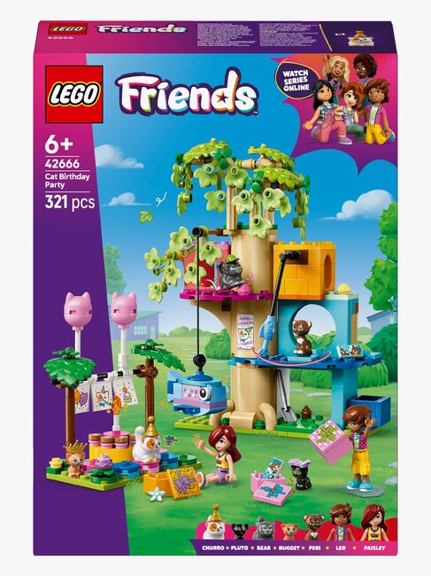 LEGO Friends 42666 Kattkalas & trädkoja
