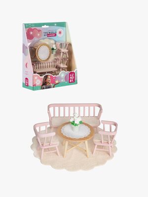Lundby Puppenhauszubehör Esszimmermöbel 4 Stk.