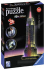 Ravensburger 3D-Pussel Empire State Building Natt 216 Bitar