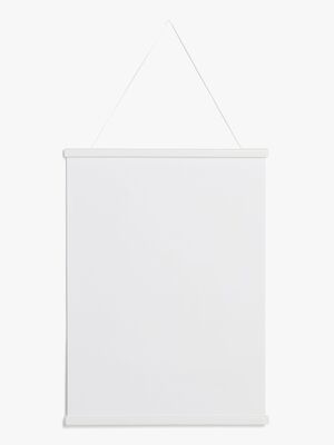 Minitude Posterschiene Groß, Weiß