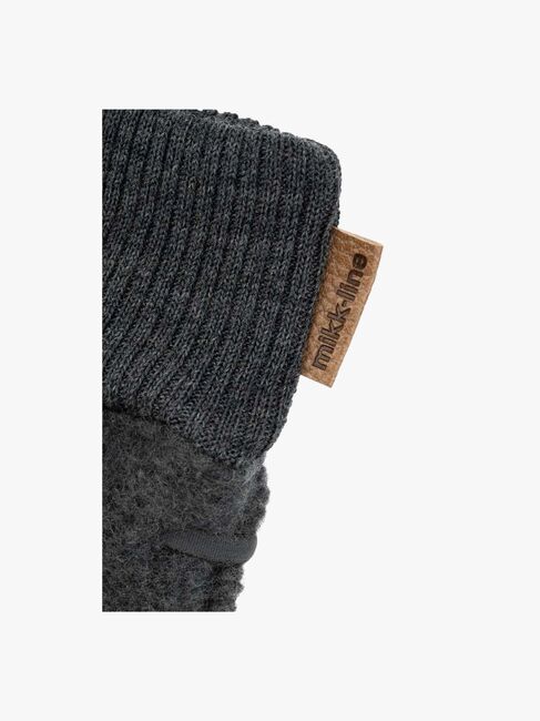 Mikk-Line Vantar Merinoull, Anthracite Melange