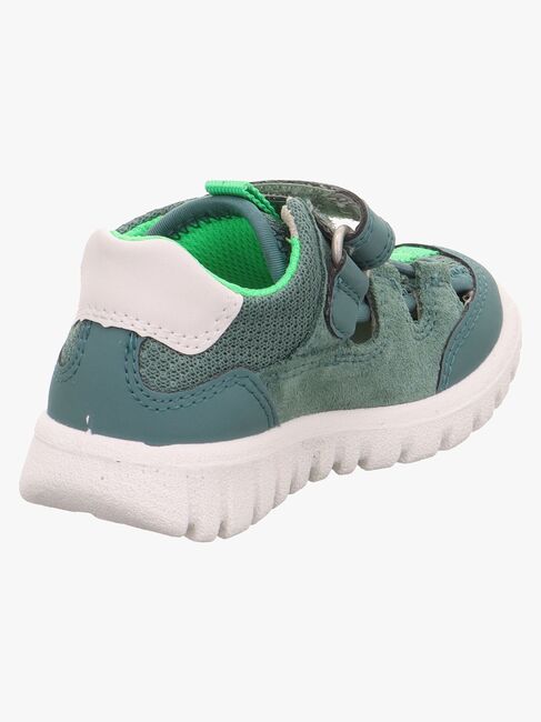 Superfit Sport7 Mini Sandaler, Green/Light Green