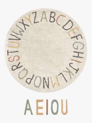 Lorena Canals  Tvättbar Matta, Letters