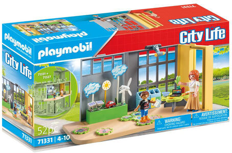 Playmobil 71331 City Life Byggsats Klimatkunskap Tillbyggnad