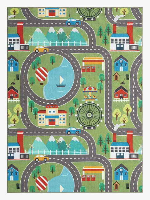 KMCarpets Vägmatta 120x160 cm, Grön