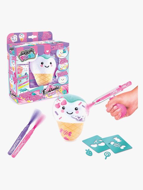 Canal Toys Airbrush Plush Gosedjur Food'tastic Mini