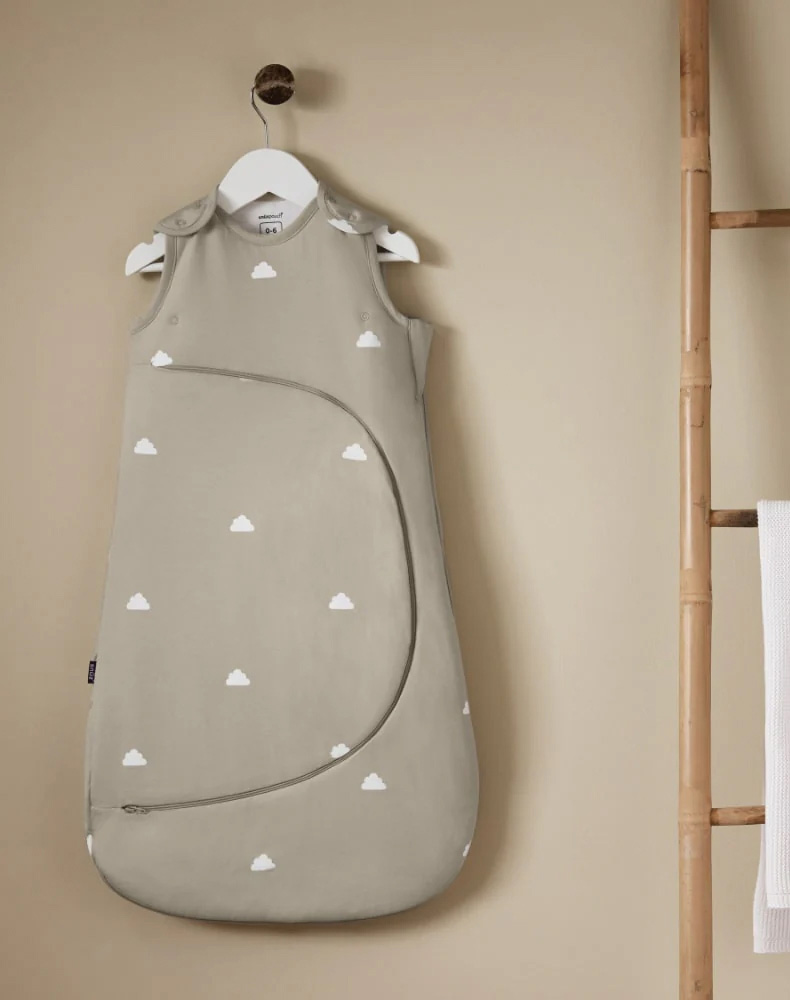 Snüz SnuzPouch Sovpåse 1.0 TOG, Grey/Cloud
