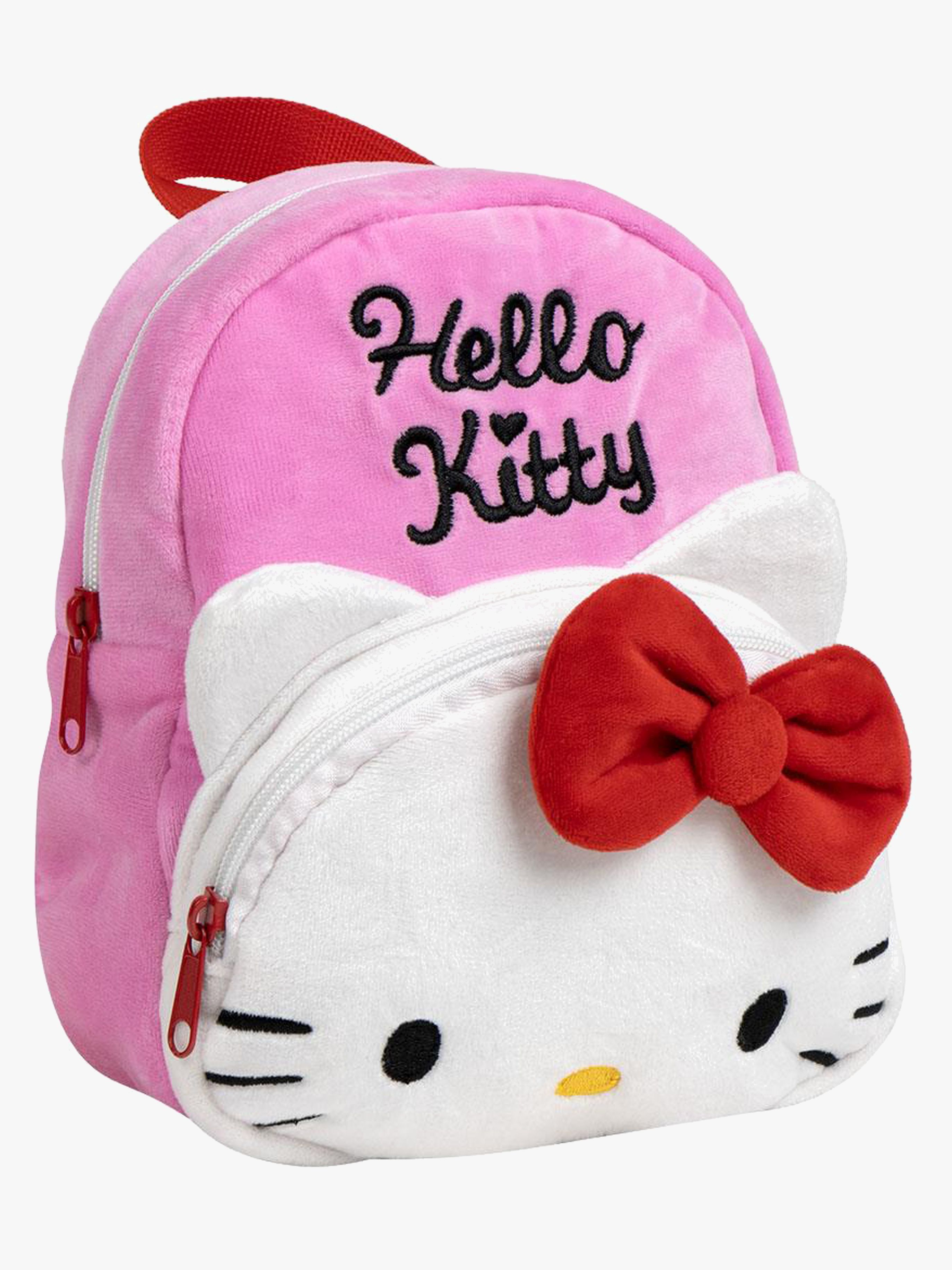 Hello Kitty Plysch Ryggsäck, Rosa