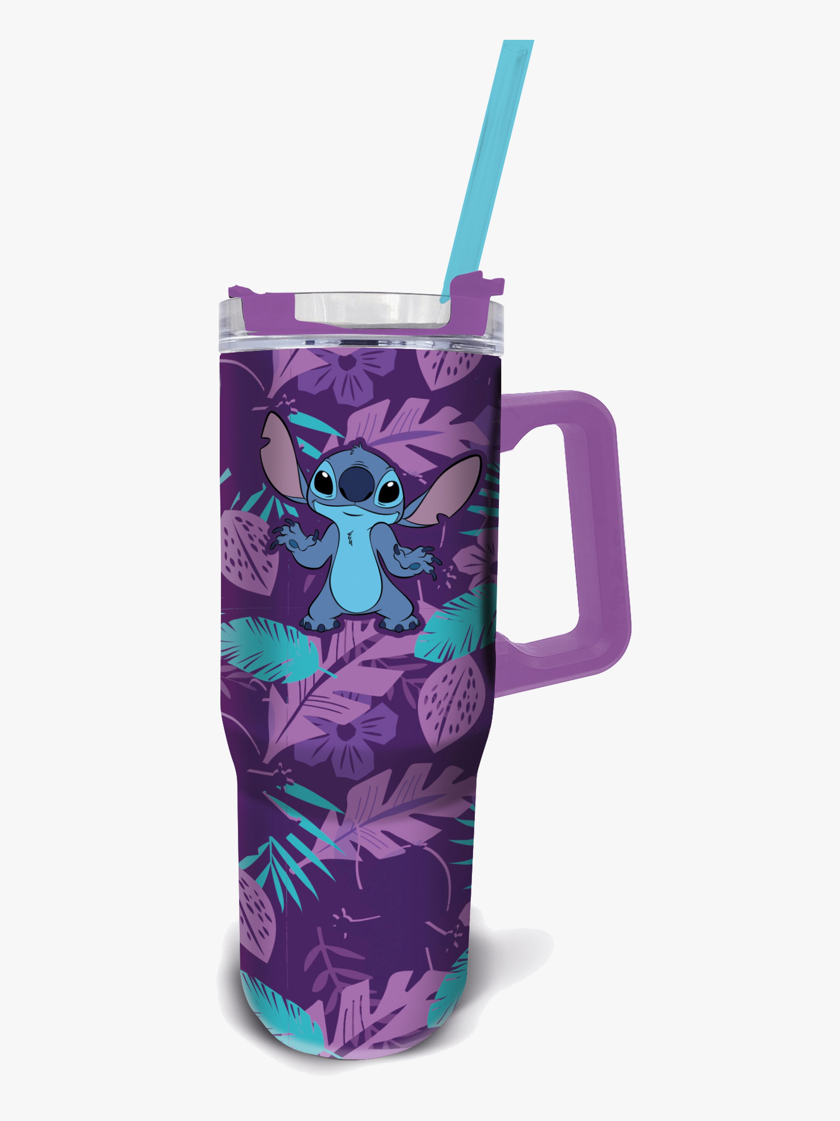 Disney Lilo &  Stitch Tumbler Vattenflaska 940 ml, Lila