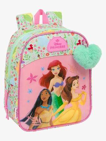Disney Princess Mini Ryggsäck 6L Bloom, Turkos/ljusrosa