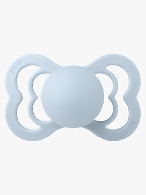 BIBS Supreme Napp Silikon Stl 2, Baby Blue