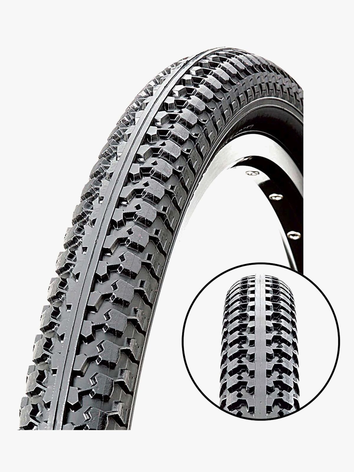 CST Cykeldäck Standard 26 tum, Svart