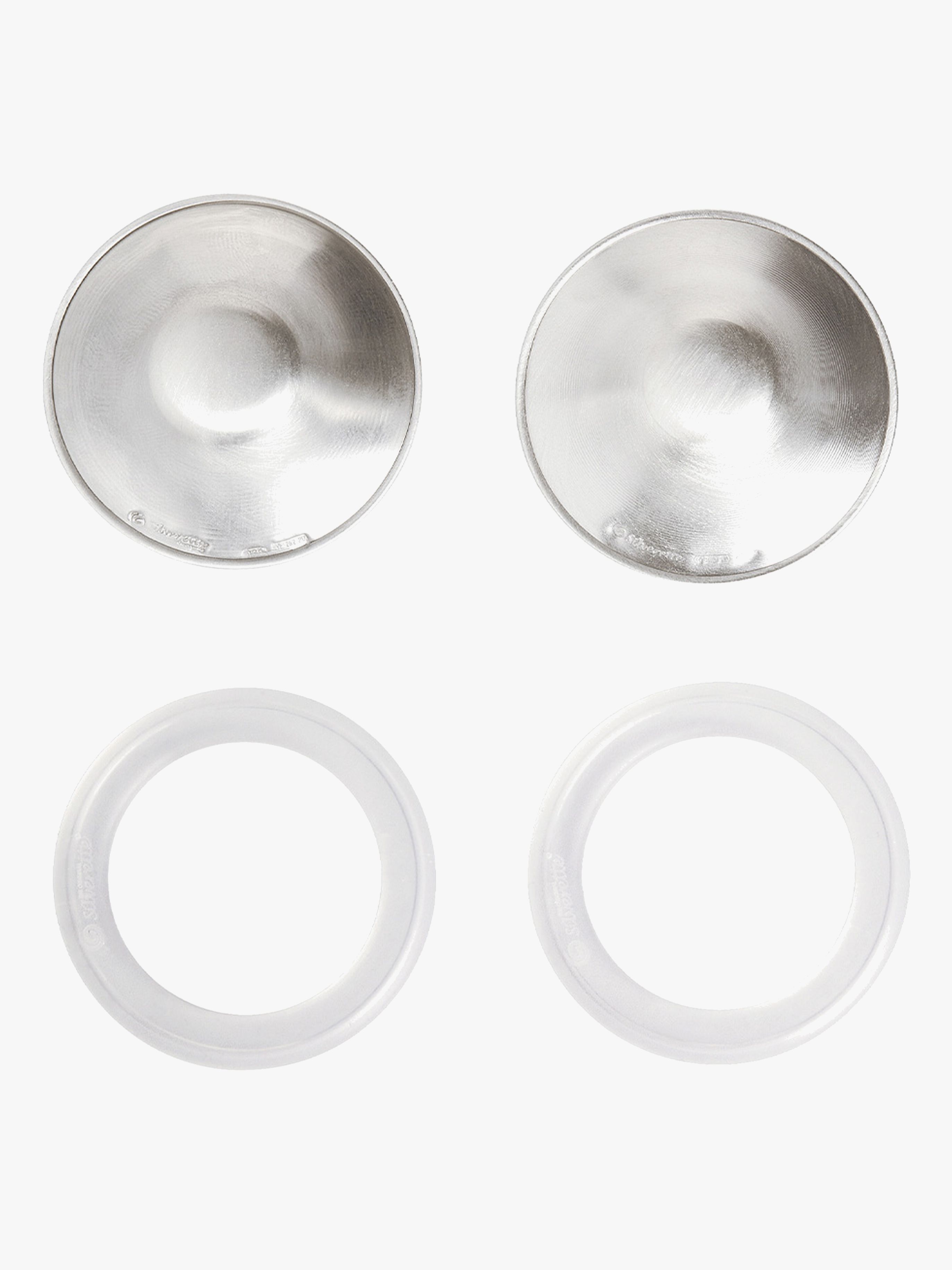 Silverette Bröstvårtsskydd O-Feel Silikonring 925 Silver, M