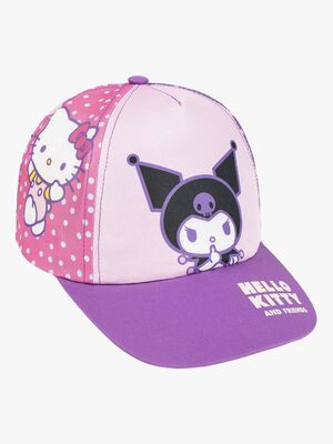 Hello Kitty Kuromi Kappe, Lila