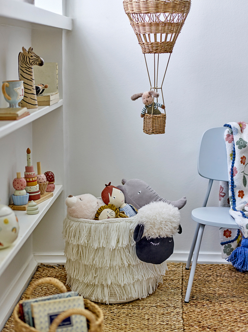 Bloomingville Dolly Förvaringskorg, White