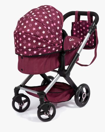 Puppen-Tragegurt bordeaux mit Fee ⋆ Bayer Design DE