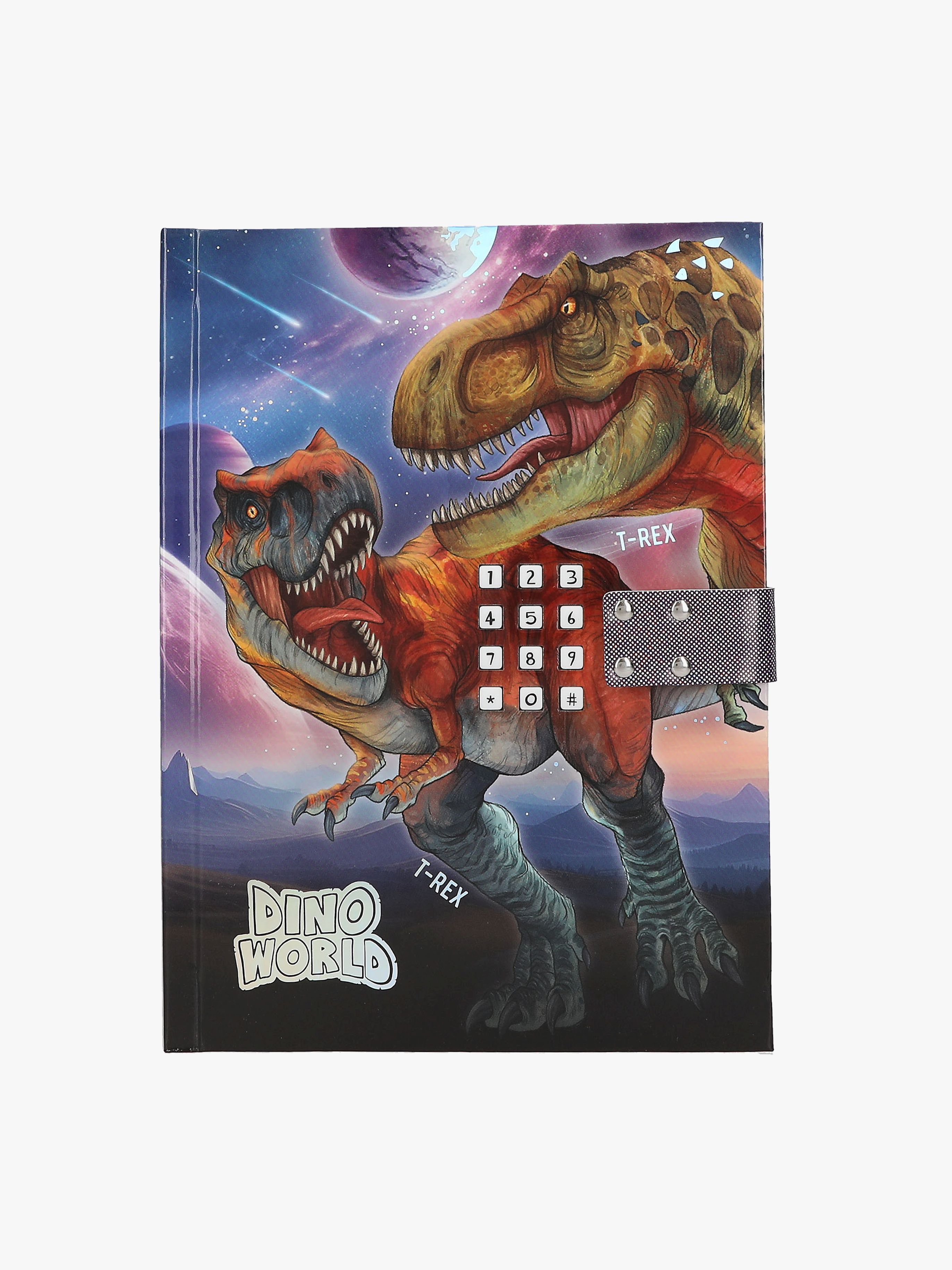 Dino World Dagbok med Kod &  Musik