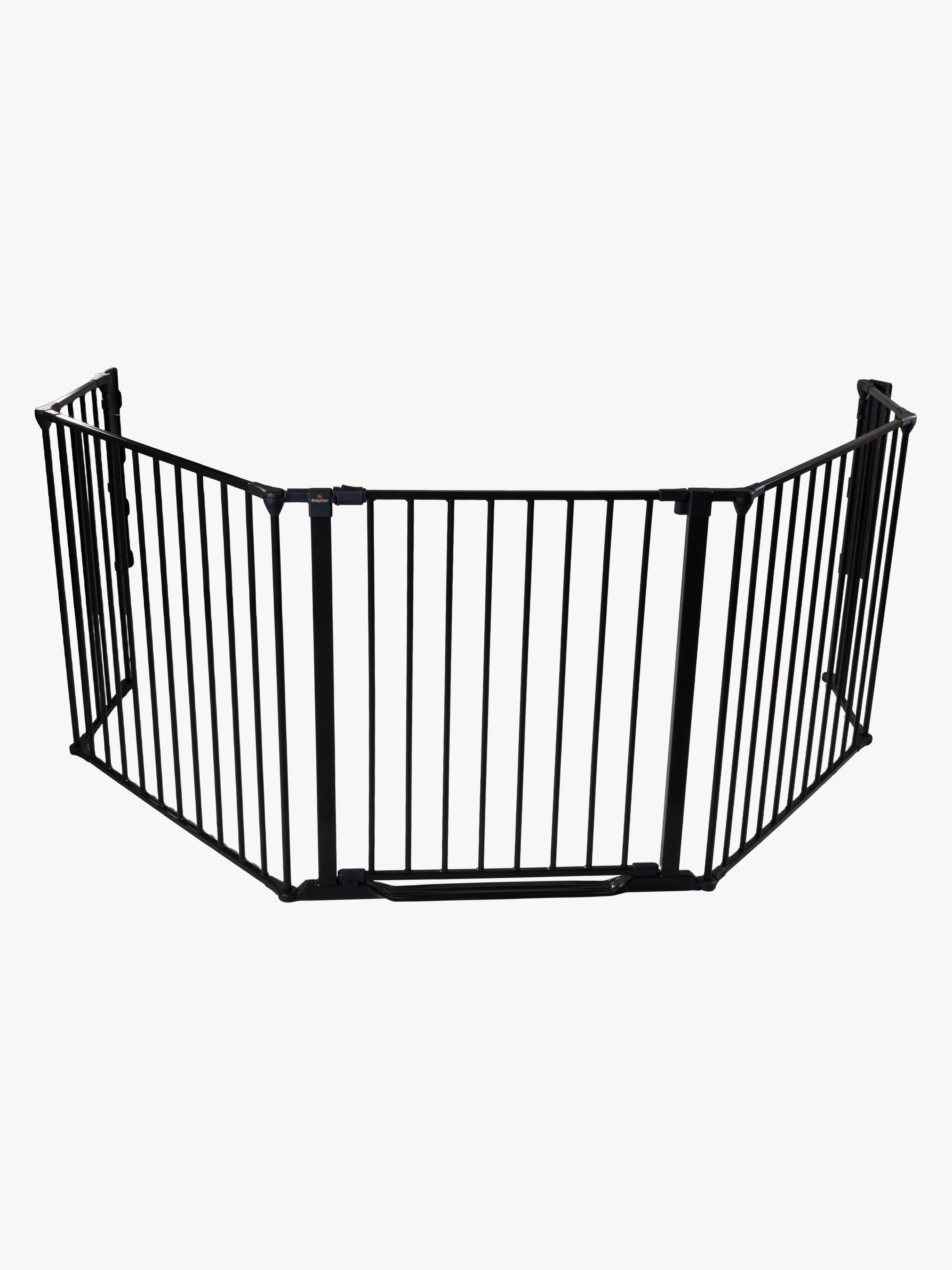 BabyDan Flex StepFree XL Skruvgrind, Svart