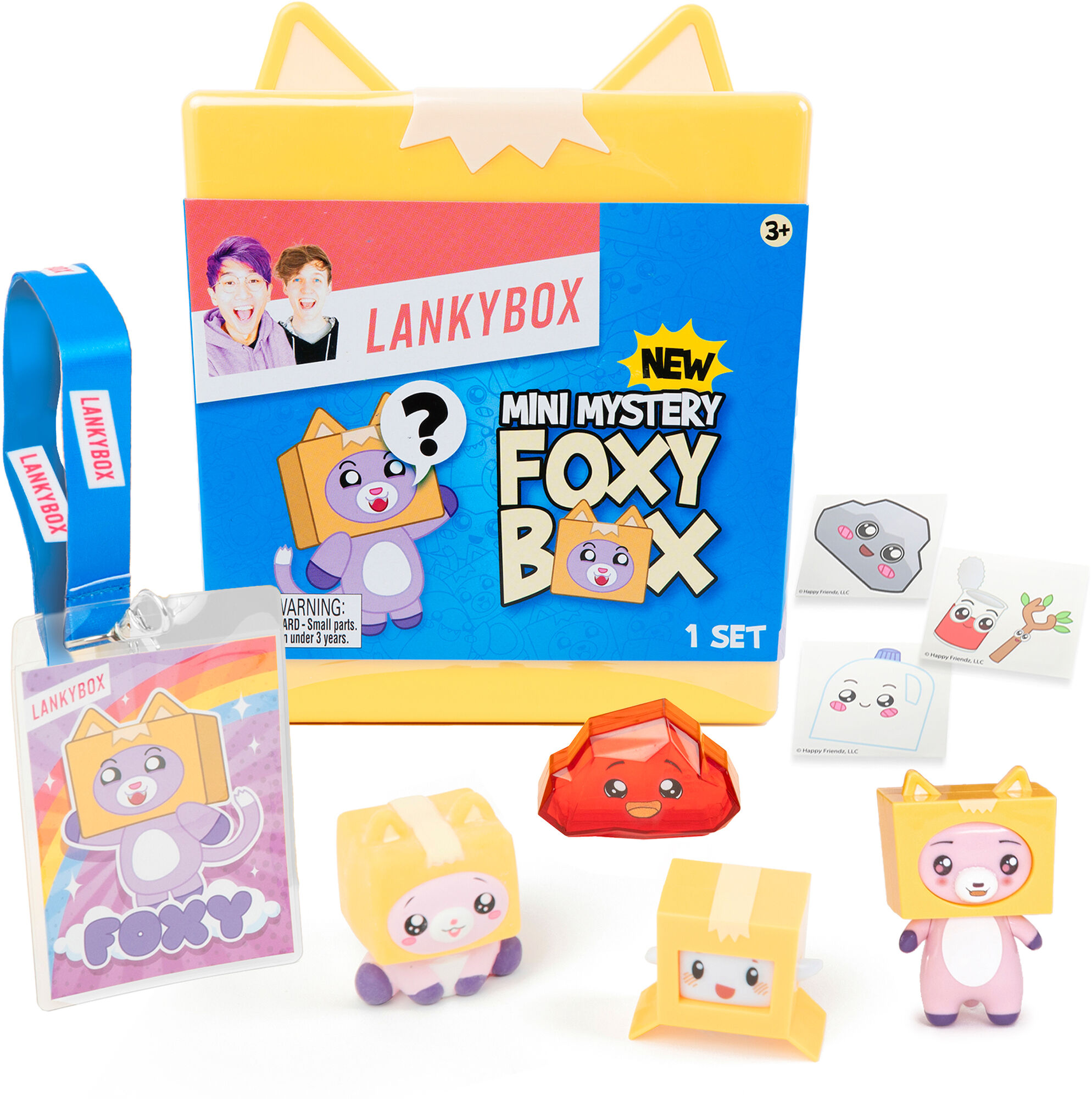 LankyBox Mini Mystery Foxy Box Lekset