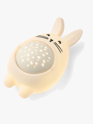 LIEWOOD Manuel Projektor Lampa med Ljud Kanin, Sandy