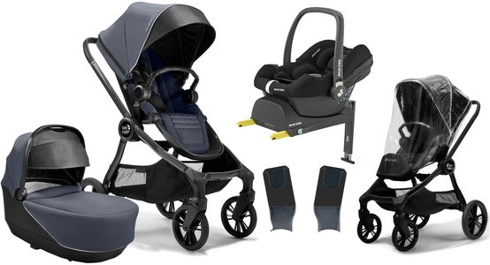 Baby Jogger City Sights Duovagn inkl. Maxi-Cosi CabrioFix i-Size Babyskydd & Bas, Commuter