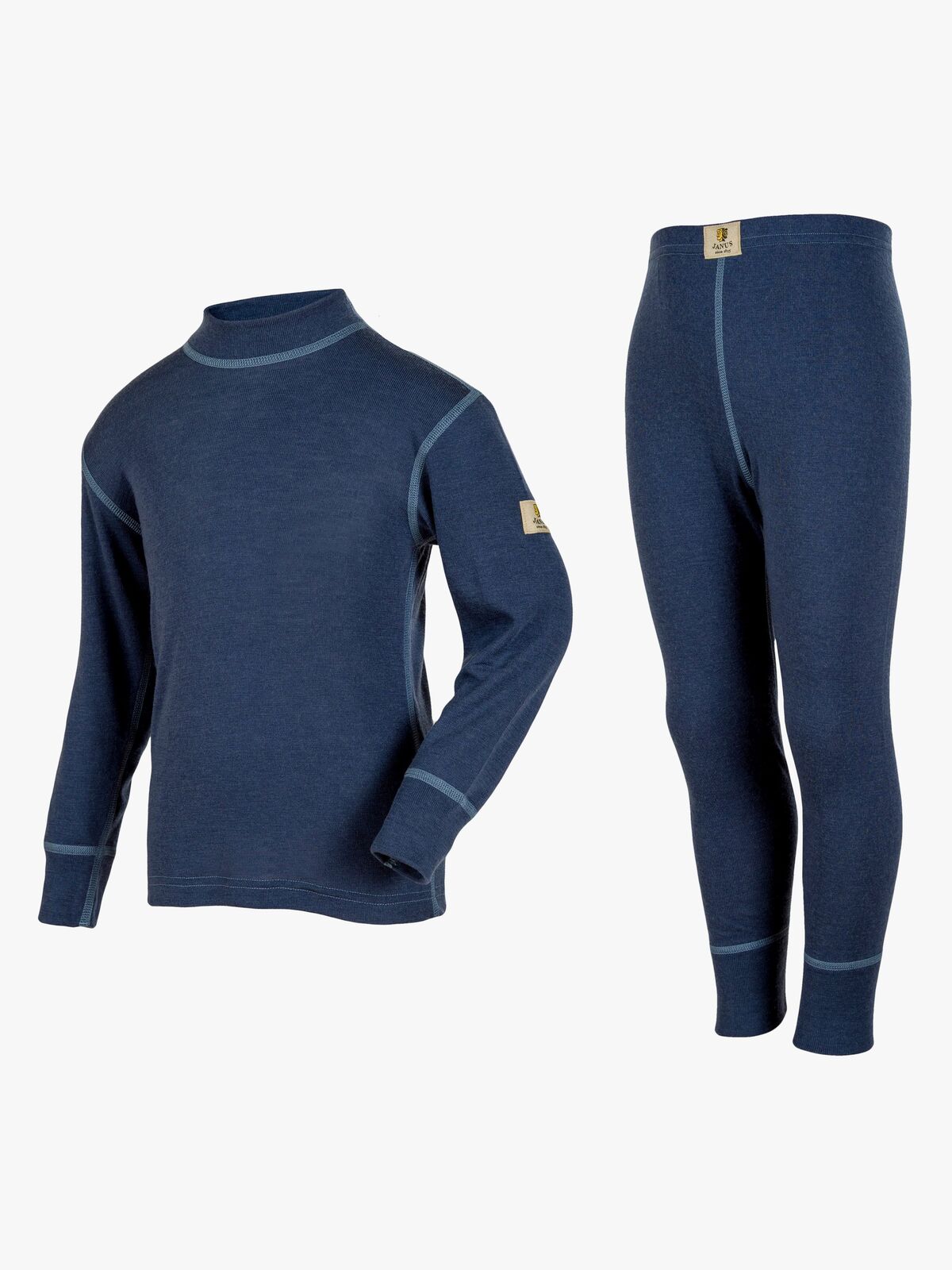 Janus Underställsset Merinoull, Blå