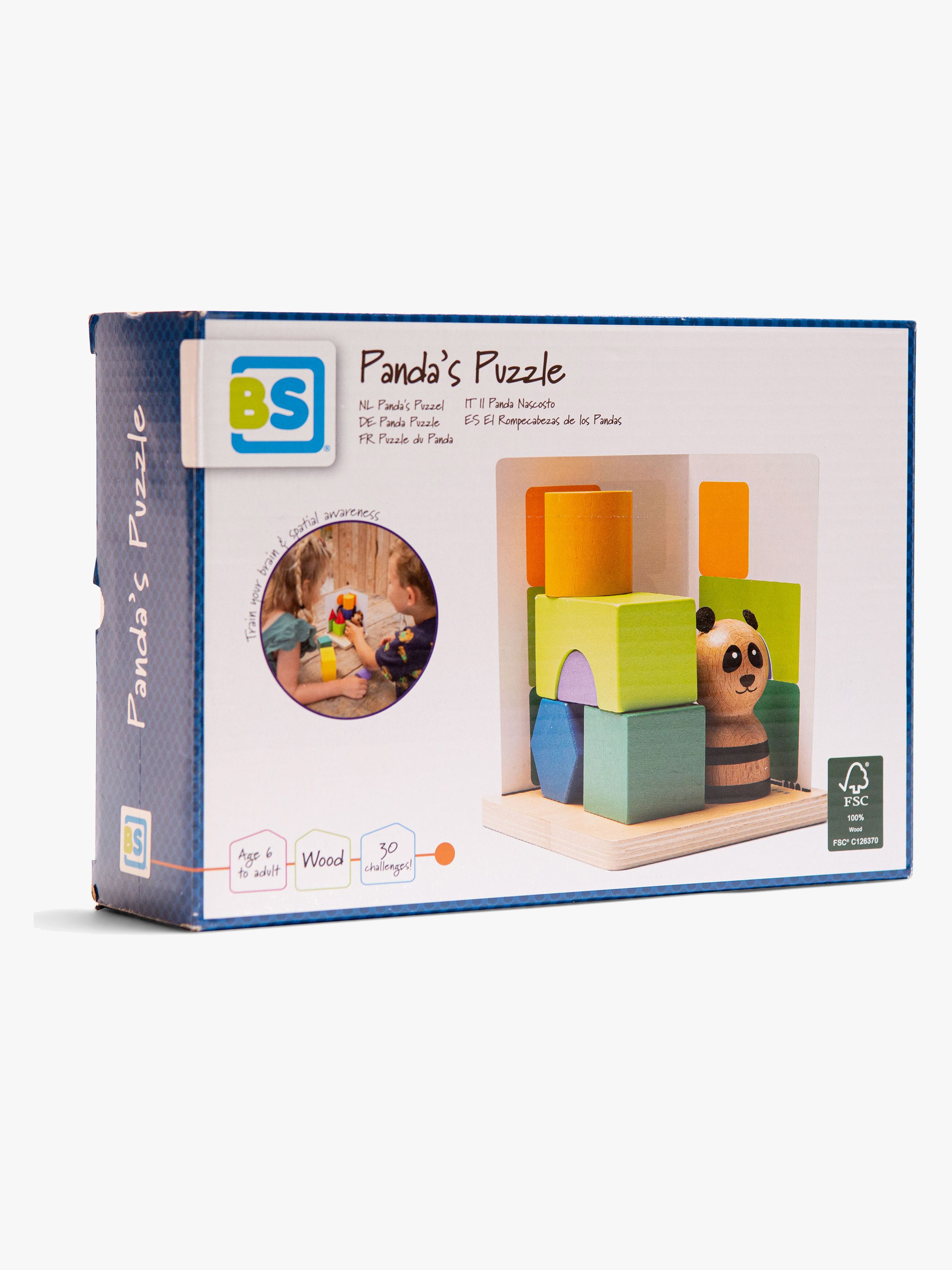 BS Toys Panda's Puzzle Spel