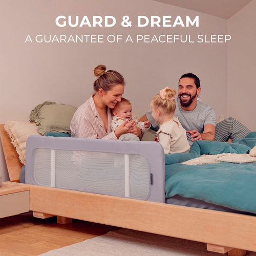 Kinderkraft Guard&Dream Sängskydd, Grå