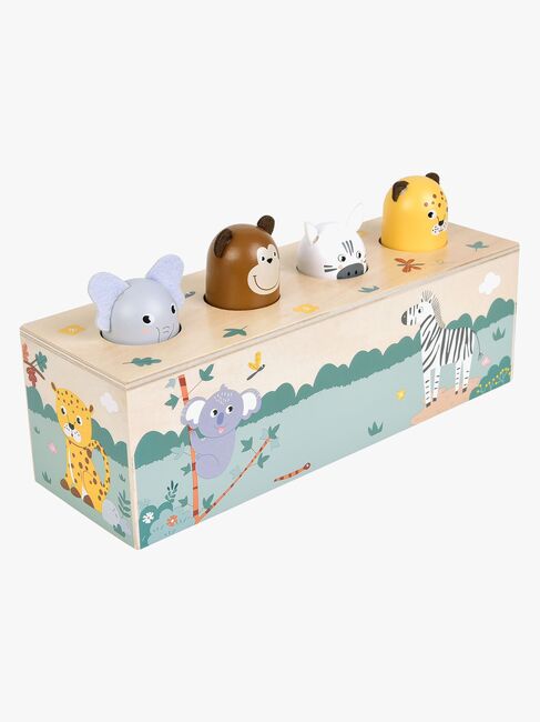 Small Foot Safari Pop-up Leksak Djur med Ljud