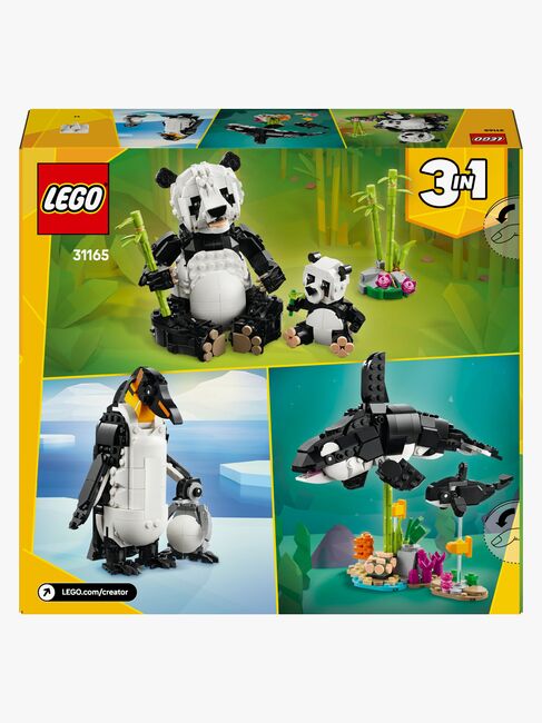 LEGO Creator 31165 Vilda djur: pandafamilj