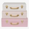 Jabadabado Koffertar 3-Pack, Rosa