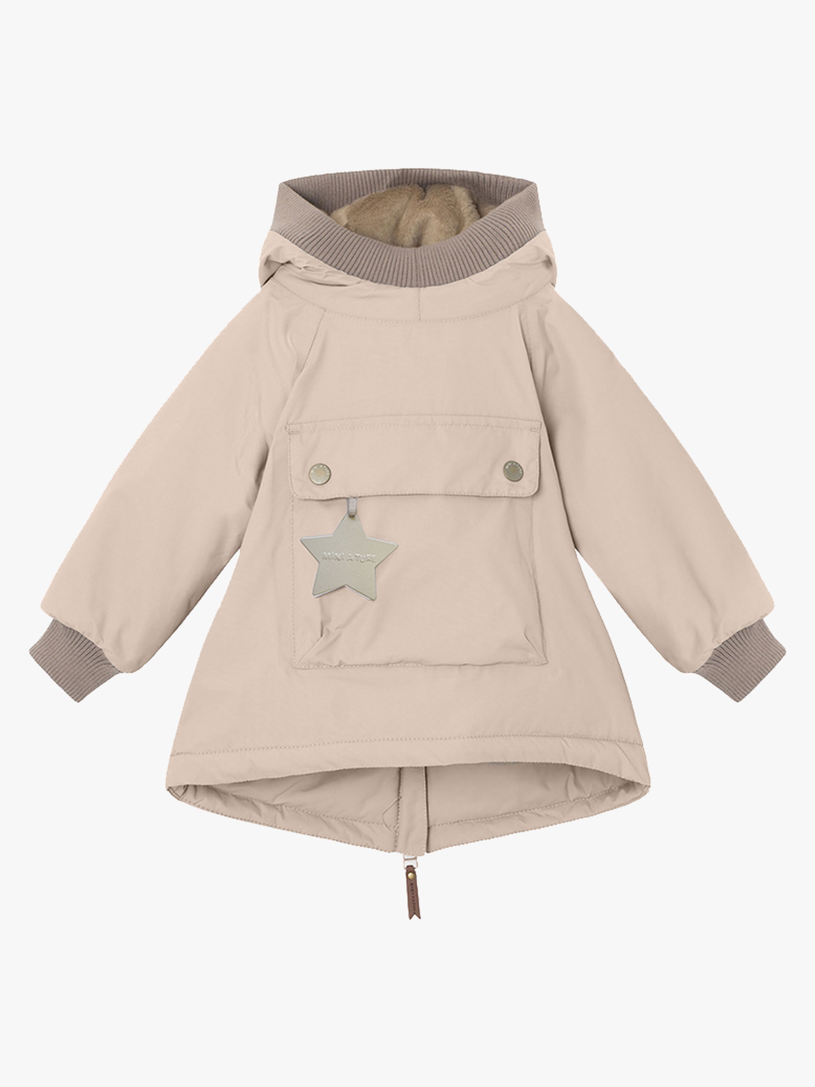 MINI A TURE Wen Anorak Cloudy Rose 74