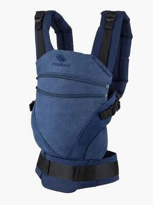 Manduca XT Cotton Bärsele, Melange Blue