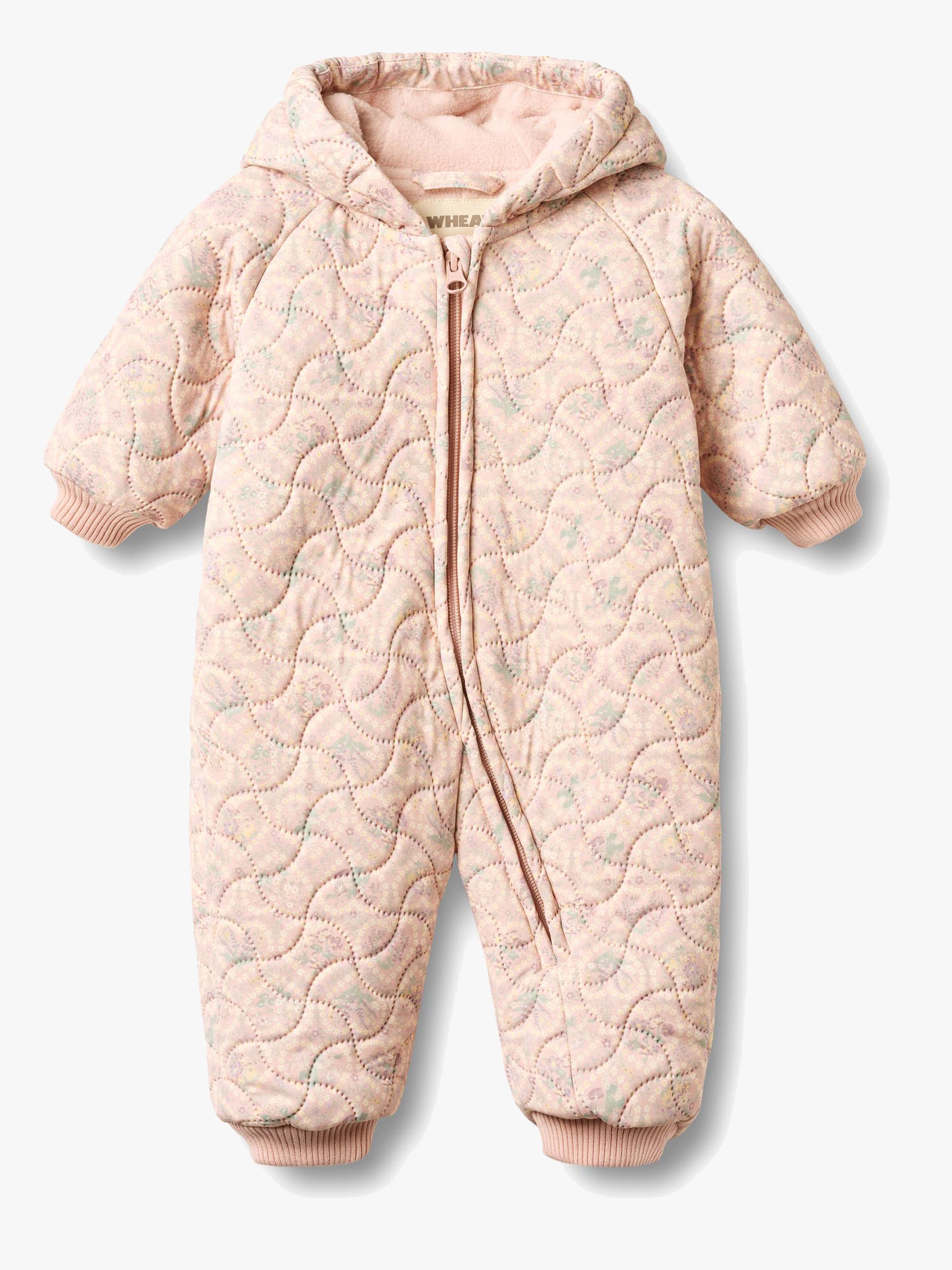 Wheat Cuddle Termooverall, Heart Flowers, 62